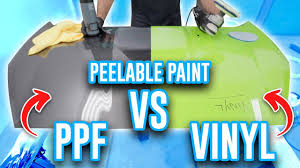 Peelable Paint vs PPF: Whats The Better Option?