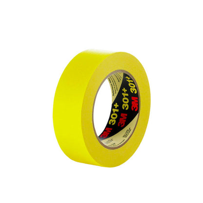 3M™ Performance Yellow Masking Tape 301+ 1 ½ Inch Width x 55m