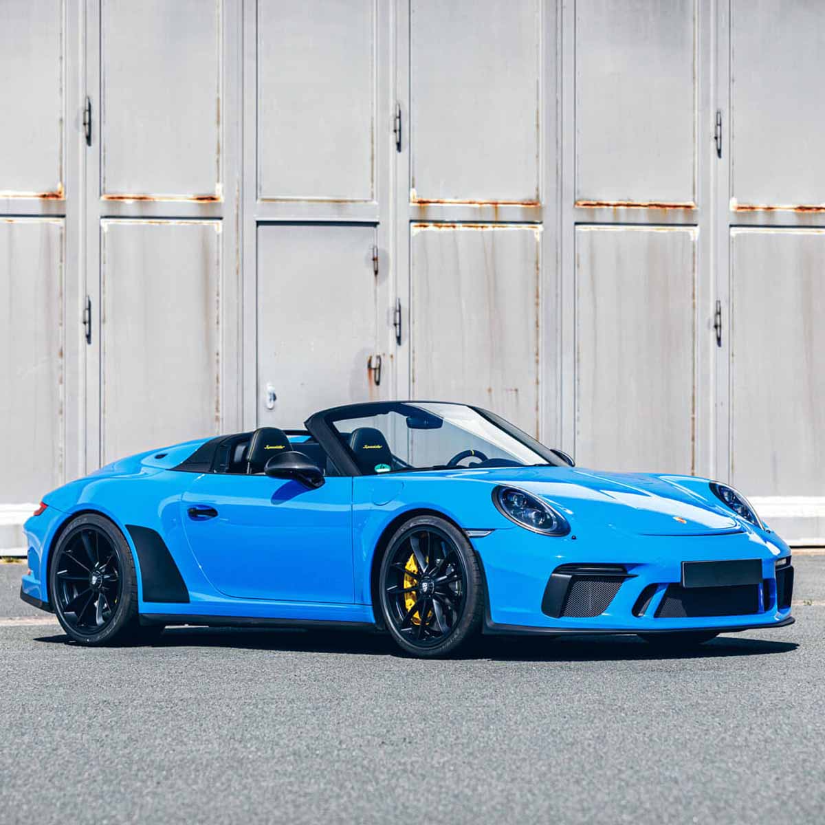 Luna Porsche Voodoo Blue Z12 | Paint To Sample